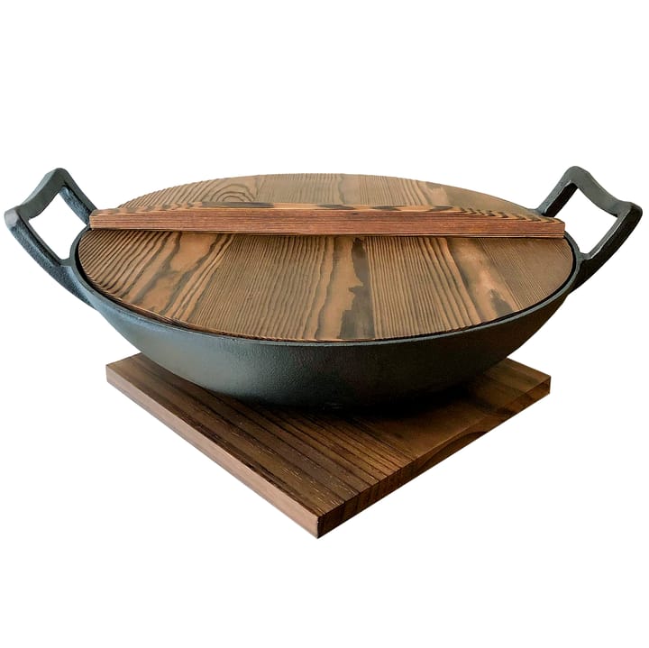 Satake Nabe wok gjutjärn - 36 cm - Satake