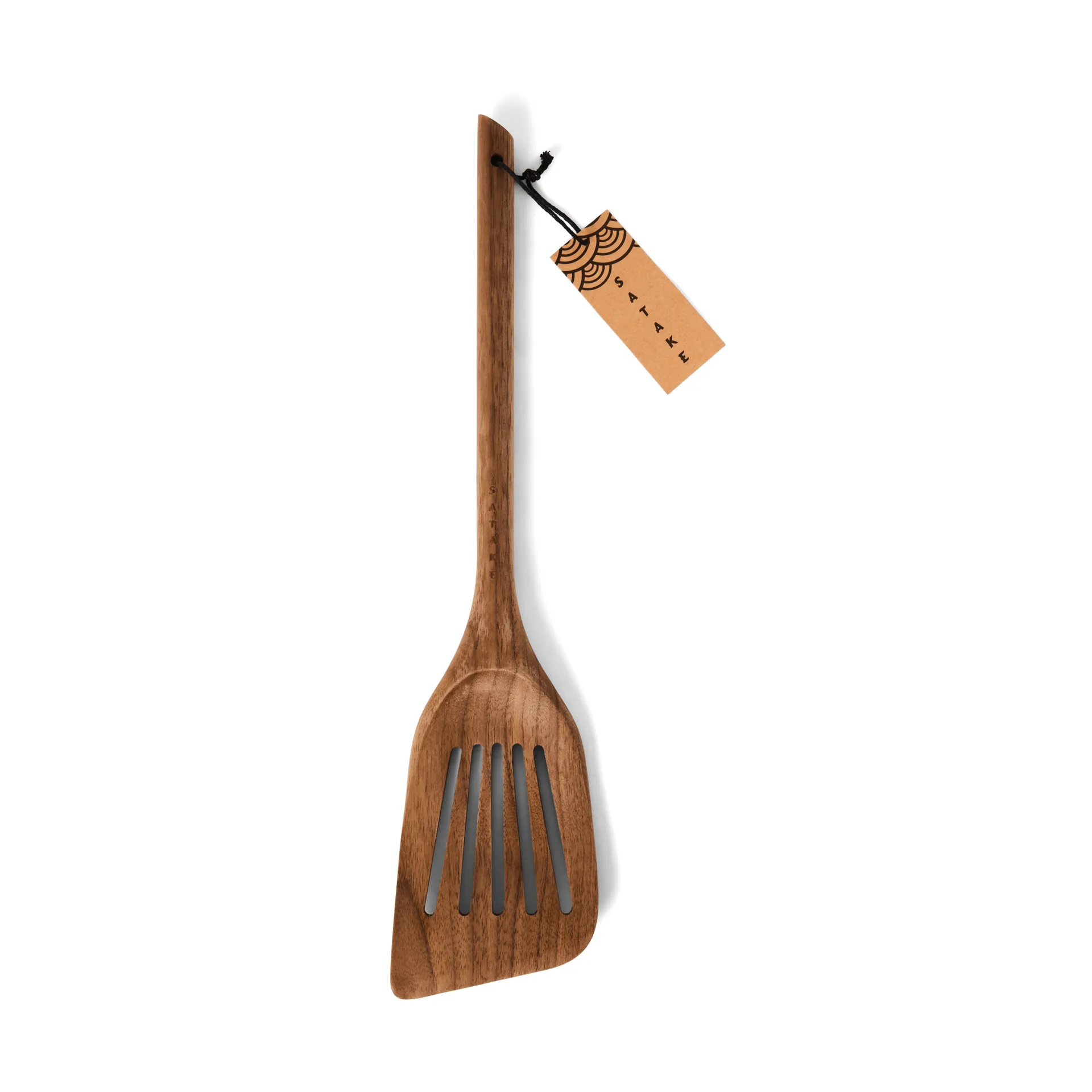 Satake stekspade 33,5 cm, Valnöt, hålad Satake