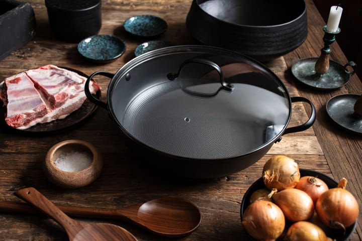 Satake traktörpanna lättviktsgjutjärn keramisk, 30 cm Satake