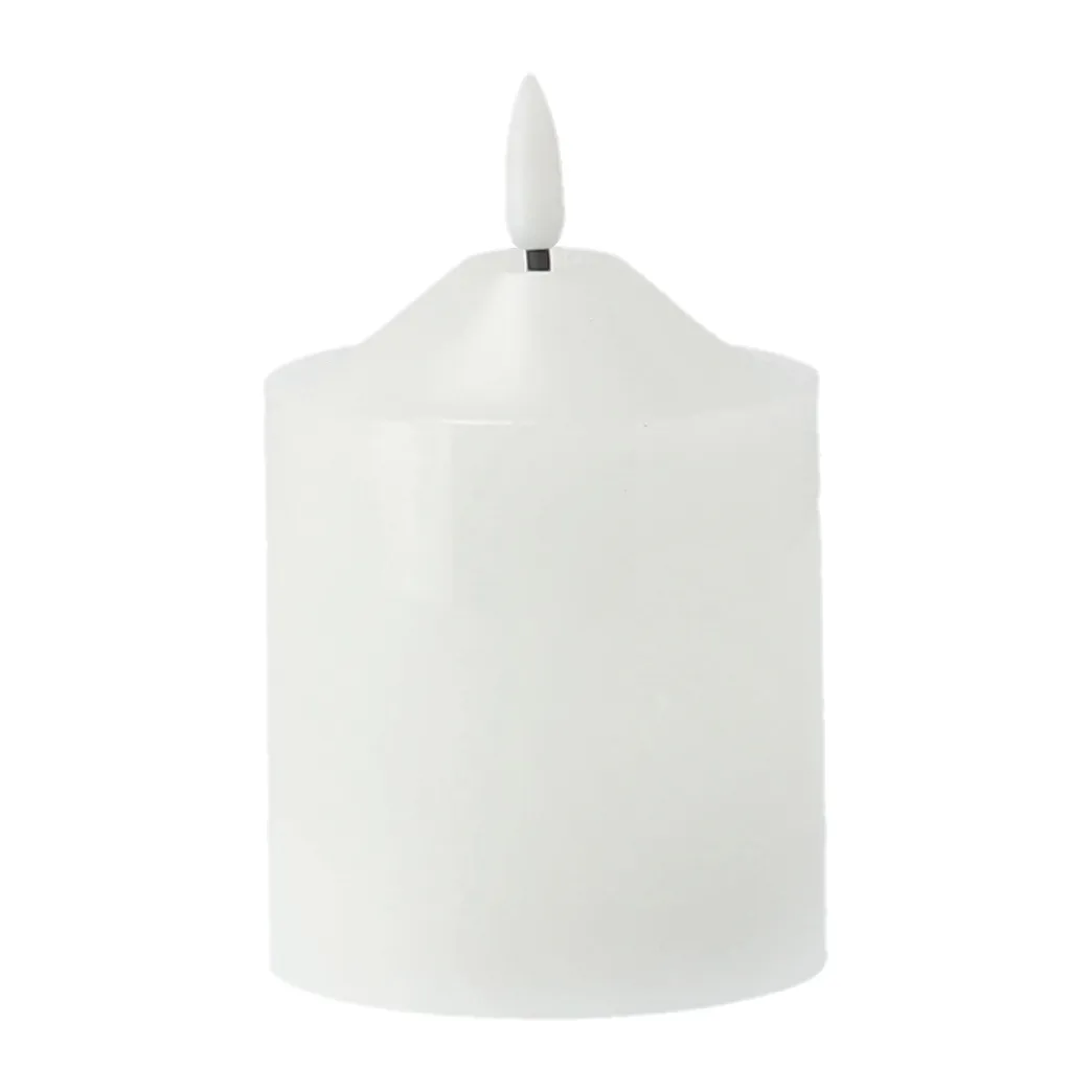 Bright blockljus LED 12 cm, Vit Scandi Essentials