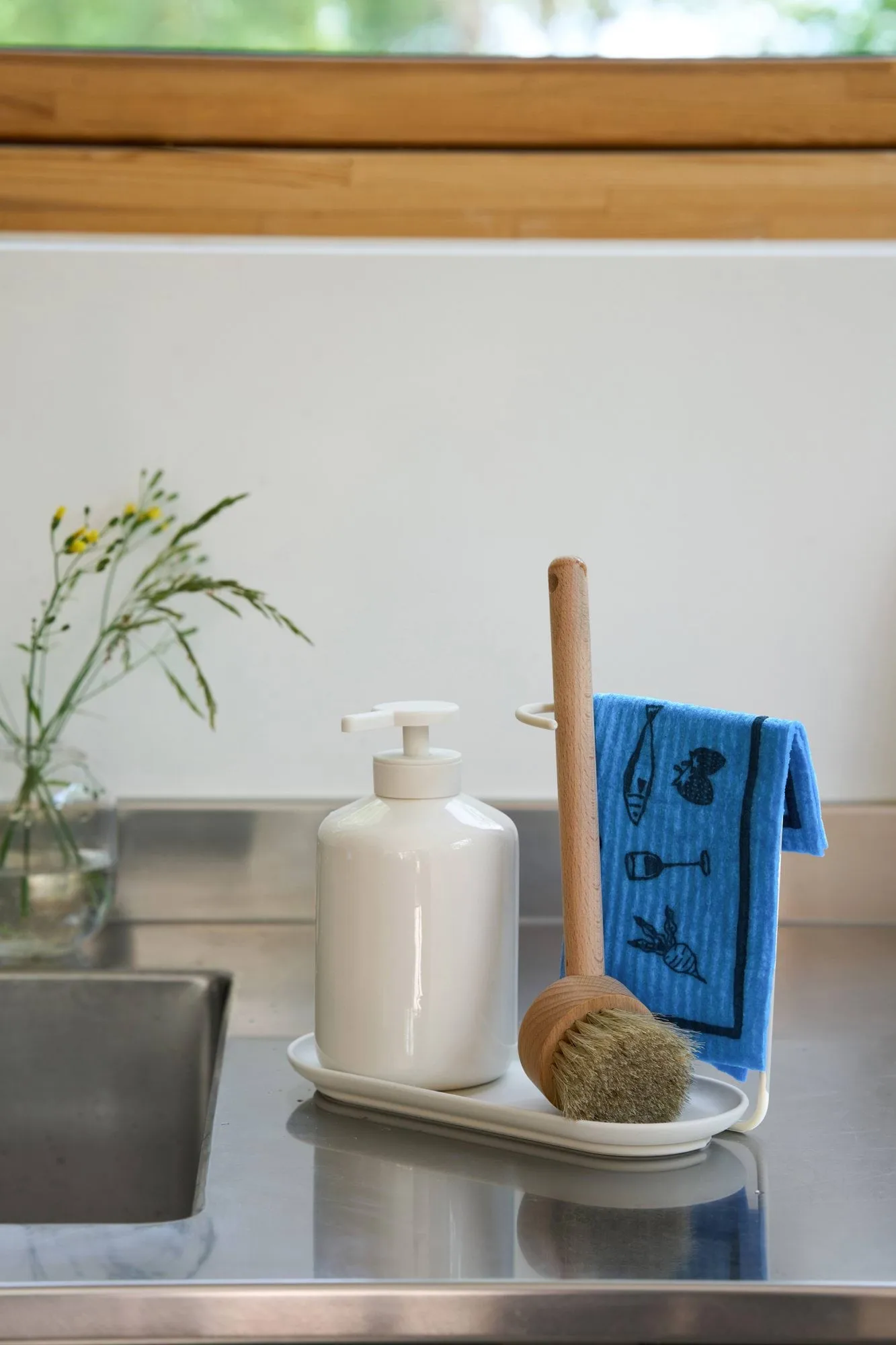 Daily disktrasa med mönster, Blå, 3-pack Scandi Essentials