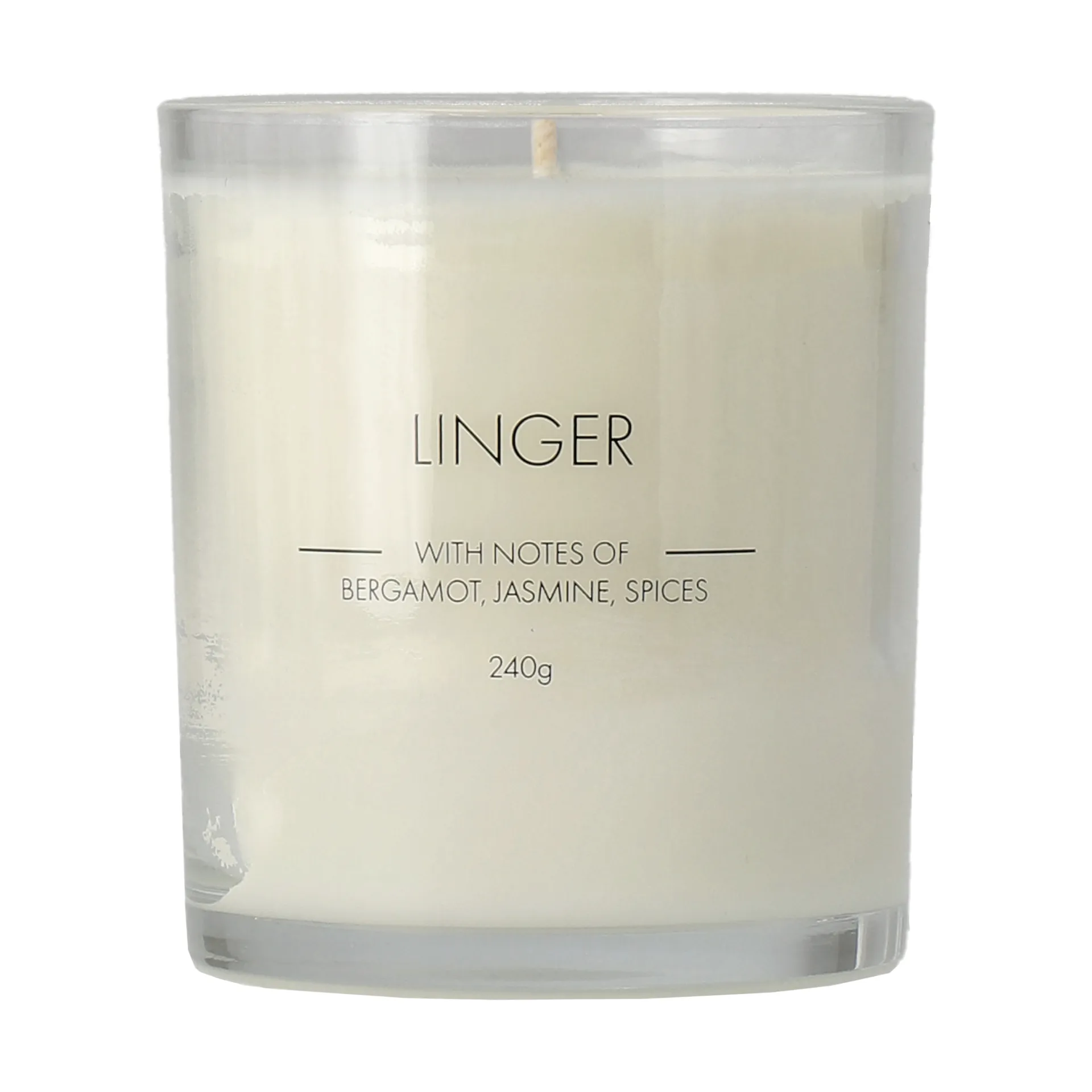 Linger doftljus, 240 g Scandi Essentials