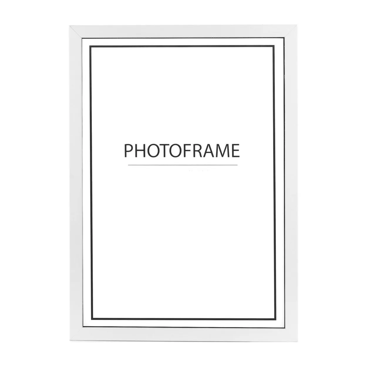 Produktfoto för Scandi Essentials Skälby ram vit 21x29,7 cm (A4)