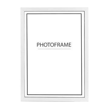 Produktfoto för Scandi Essentials Skälby ram vit 21x29,7 cm (A4)