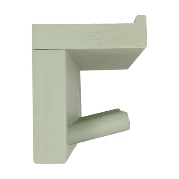 Alley knopplist med hylla - Green - Scandi Living