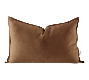 Scandi Living Calm kuddfodral linne 40×60 cm Almond Brown