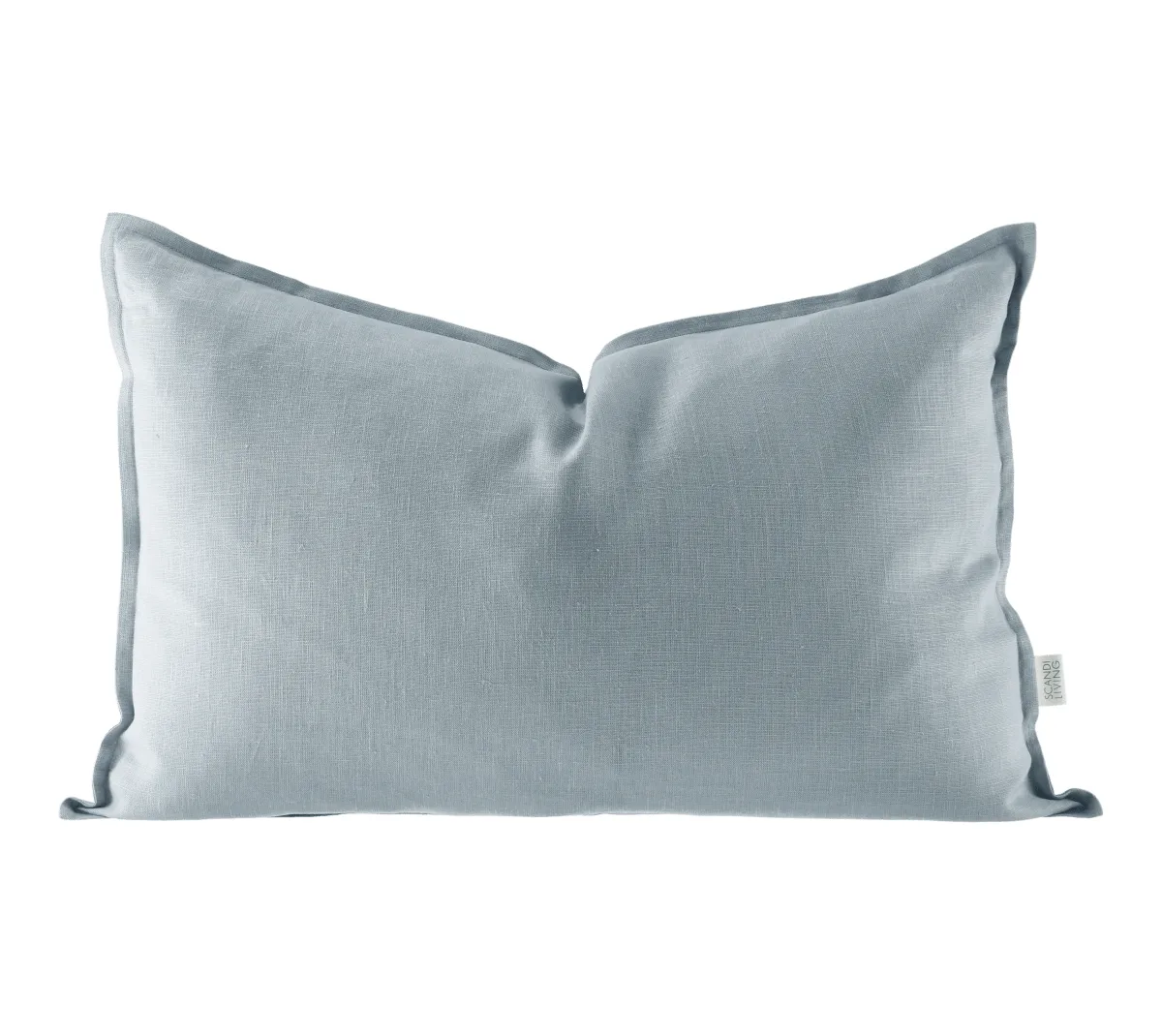 Calm kuddfodral linne 40x60 cm, Sky Blue Scandi Living