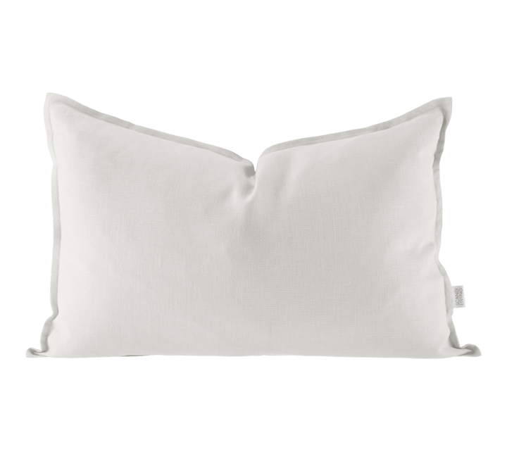 Calm kuddfodral linne 40x60 cm, White Scandi Living