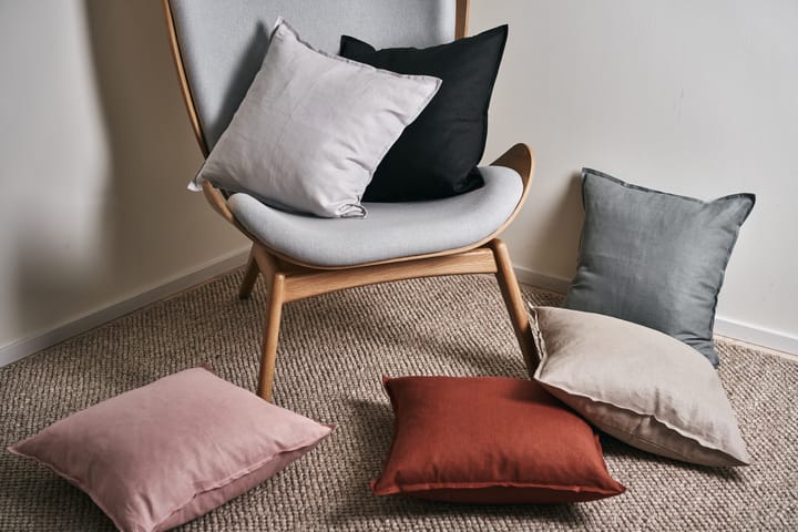 Calm kuddfodral linne 50x50 cm, Carbon Scandi Living
