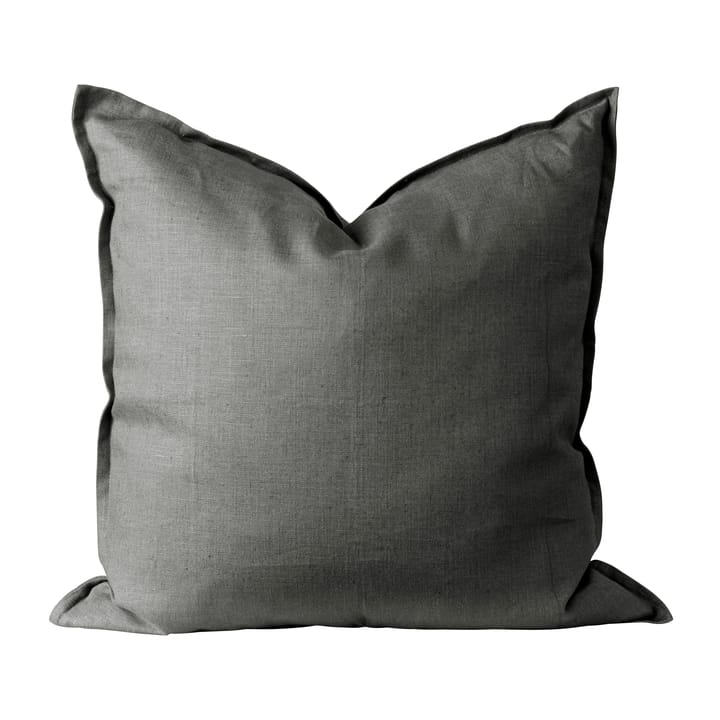 Calm kuddfodral linne 50x50 cm - Charcoal  - Scandi Living