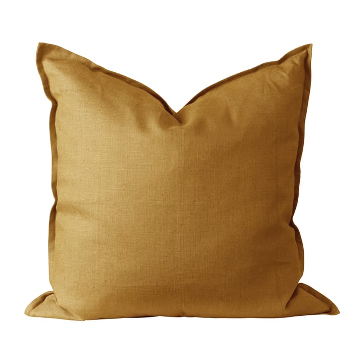 Calm kuddfodral linne 50x50 cm - Mustard - Scandi Living