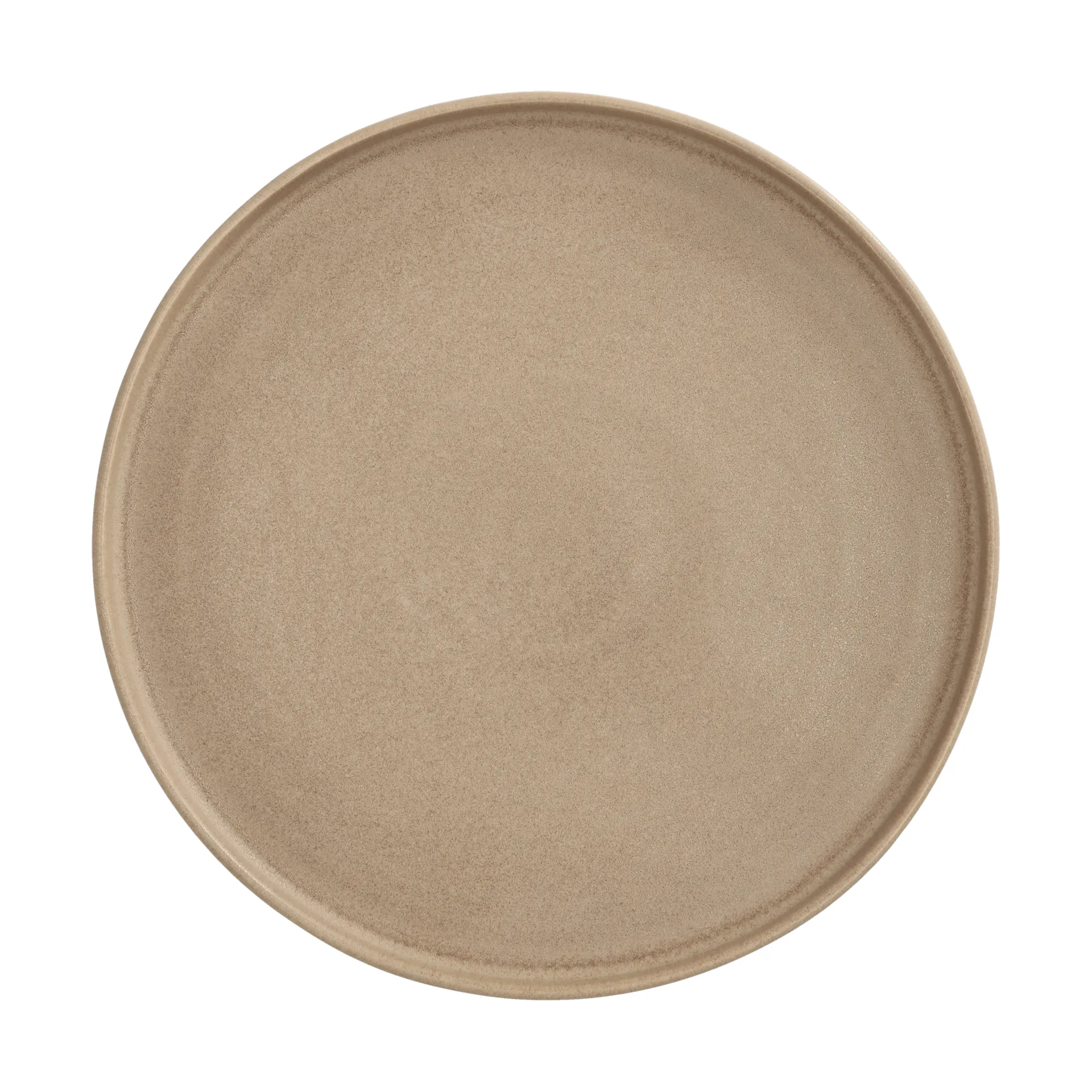 Scandi Living Clay mattallrik Brun, Ø26 cm