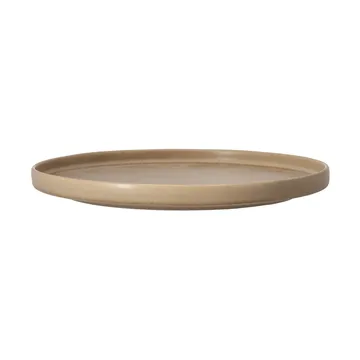 Clay mattallrik - Brun, Ø26 cm - Scandi Living