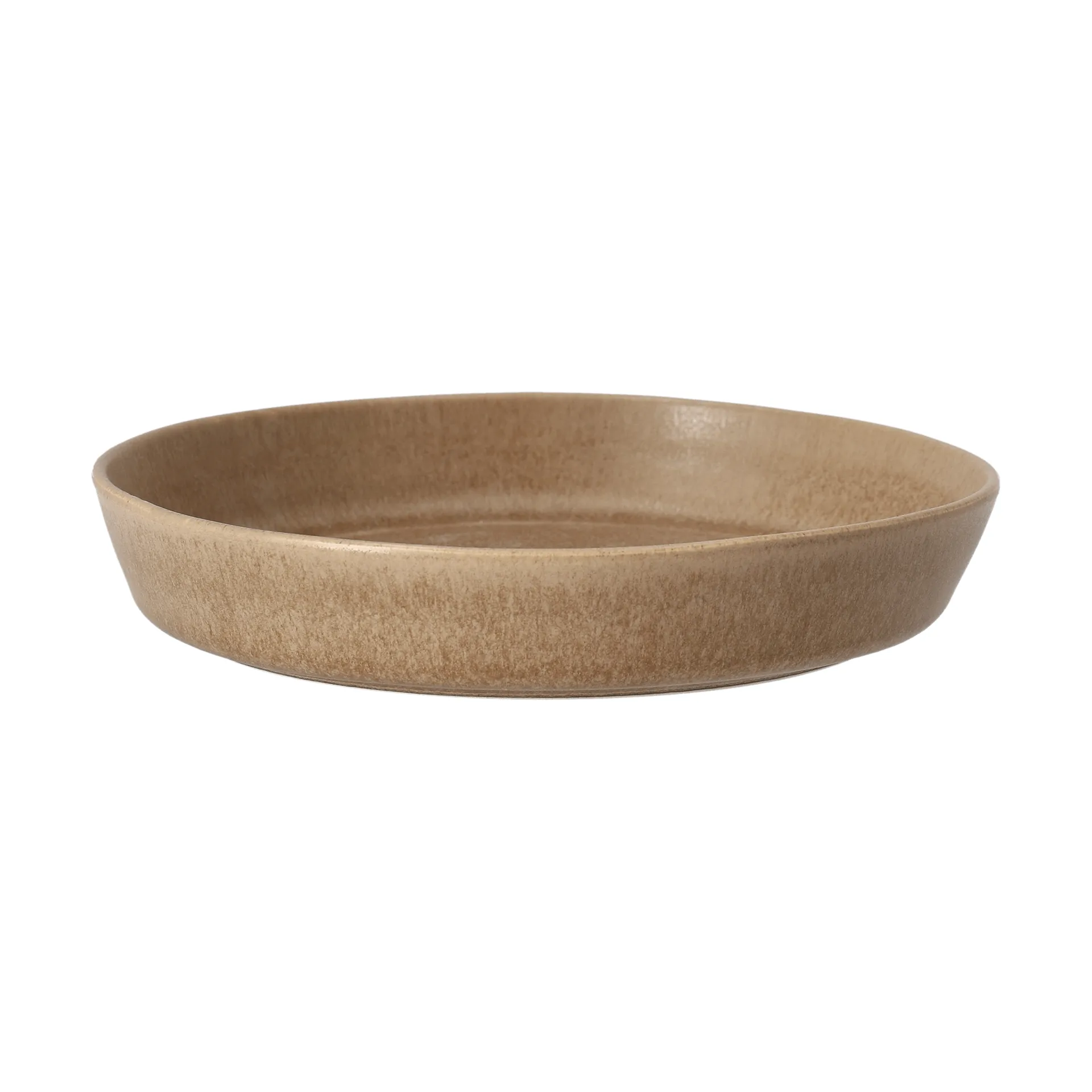 Clay pastatallrik, Brun, Ø23 cm Scandi Living