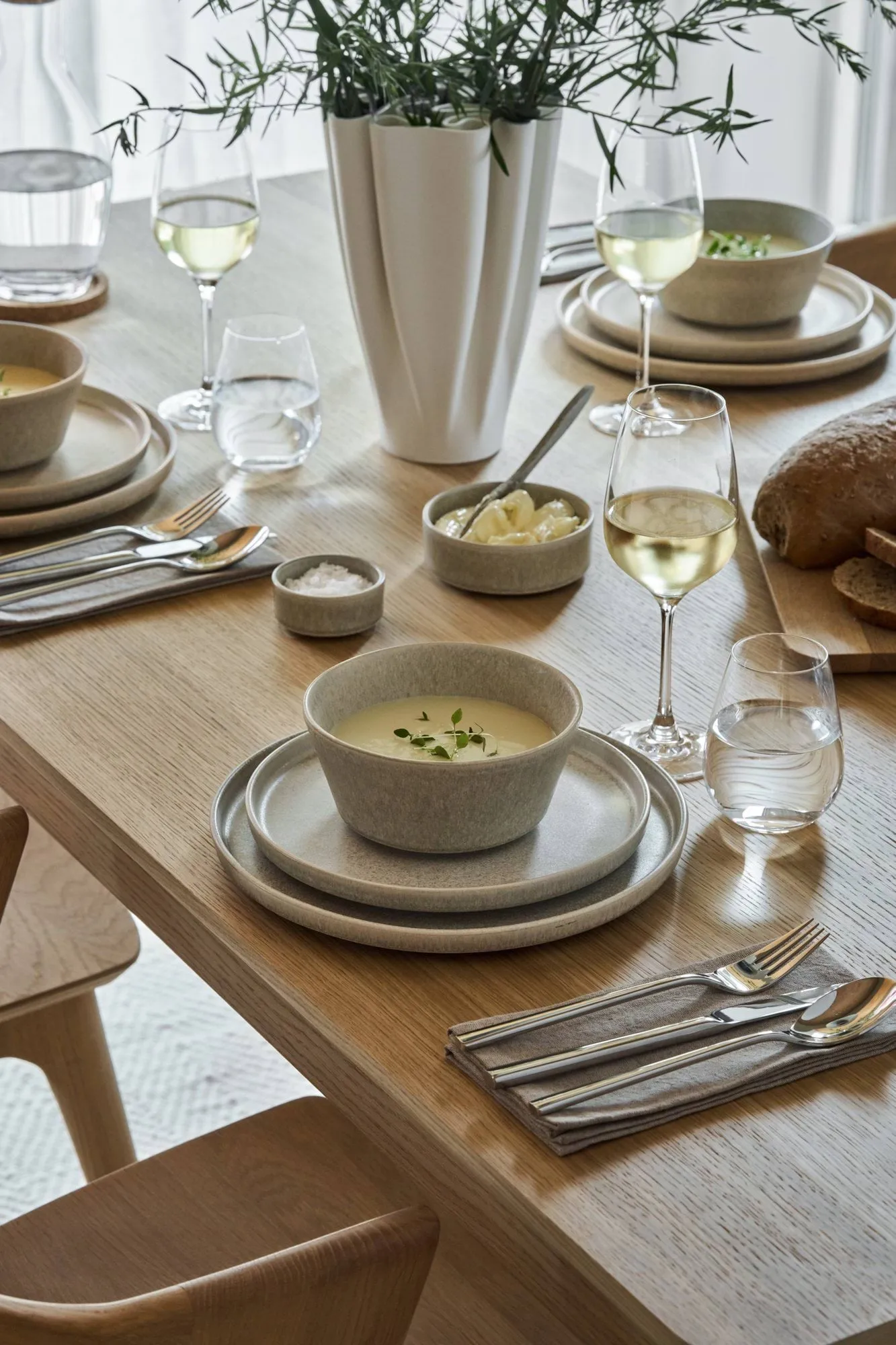Clay skål, Beige, Ø13 cm Scandi Living