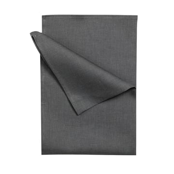 Scandi Living Clean kökshandduk i linne 47×70 cm 2-pack charcoal