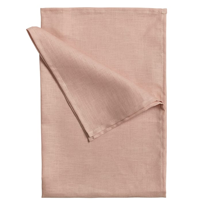 Clean kökshandduk i linne 47x70 cm 2-pack - dusty rose - Scandi Living