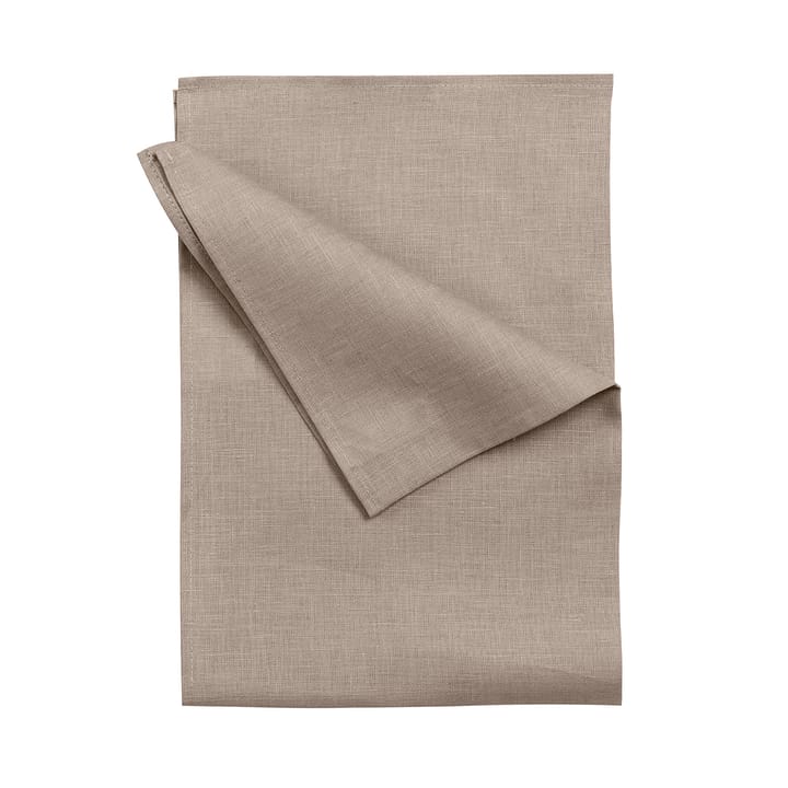 Clean kökshandduk i linne 47x70 cm 2-pack - sand - Scandi Living