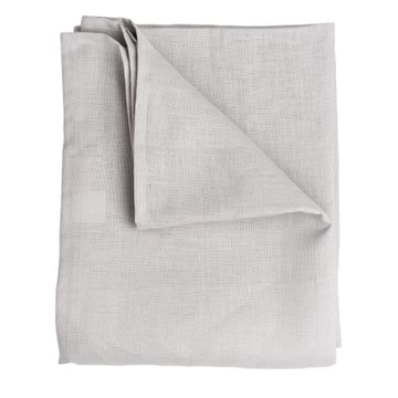 Läs mer om Scandi Living Clean linneduk 145x250 cm icy grey