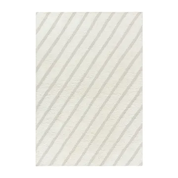 Cozy line ullmatta naturvit - 170x240 cm - Scandi Living