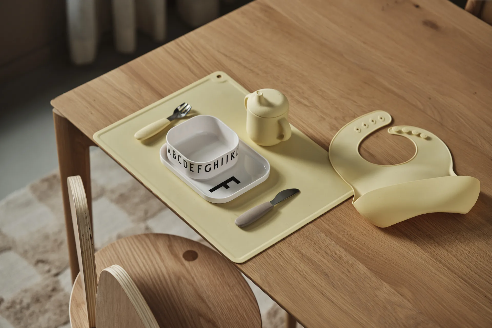 Elvie pipmugg silikon 180 ml, Lemon Scandi Living