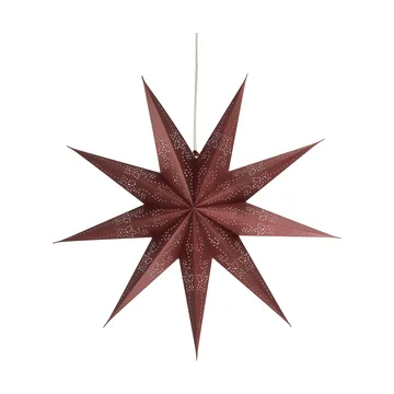 Folk adventsstjärna - Burgundy, Ø60 cm - Scandi Living