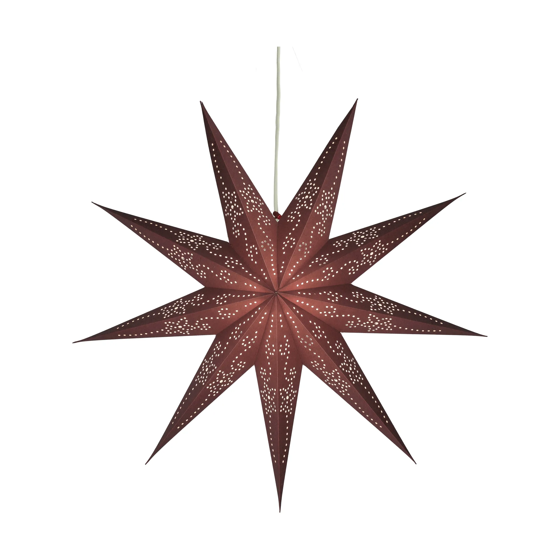 Folk adventsstjärna, Burgundy, Ø60 cm Scandi Living