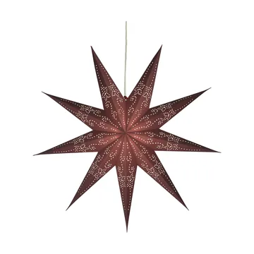 Folk adventsstjärna - Burgundy, Ø60 cm - Scandi Living