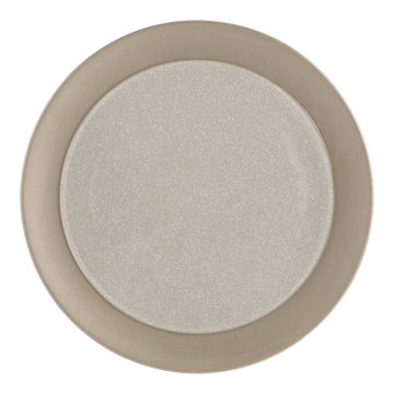 Läs mer om Scandi Living Fossil assiett Ø21 cm Beige