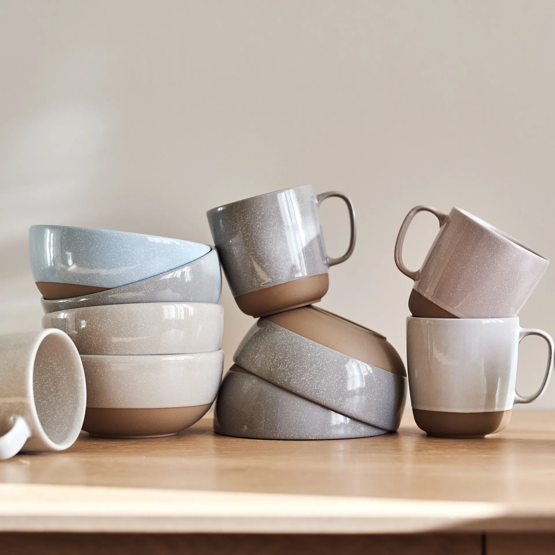 Fossil skål 60 cl, Grå Scandi Living
