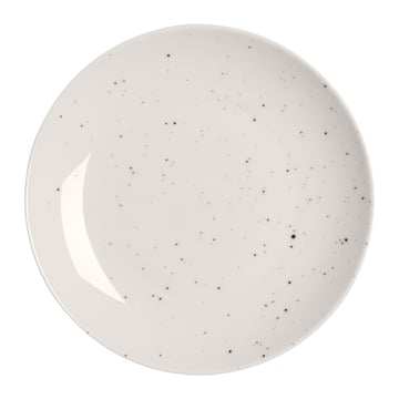 Läs mer om Scandi Living Freckle assiett Ø20 cm Vit