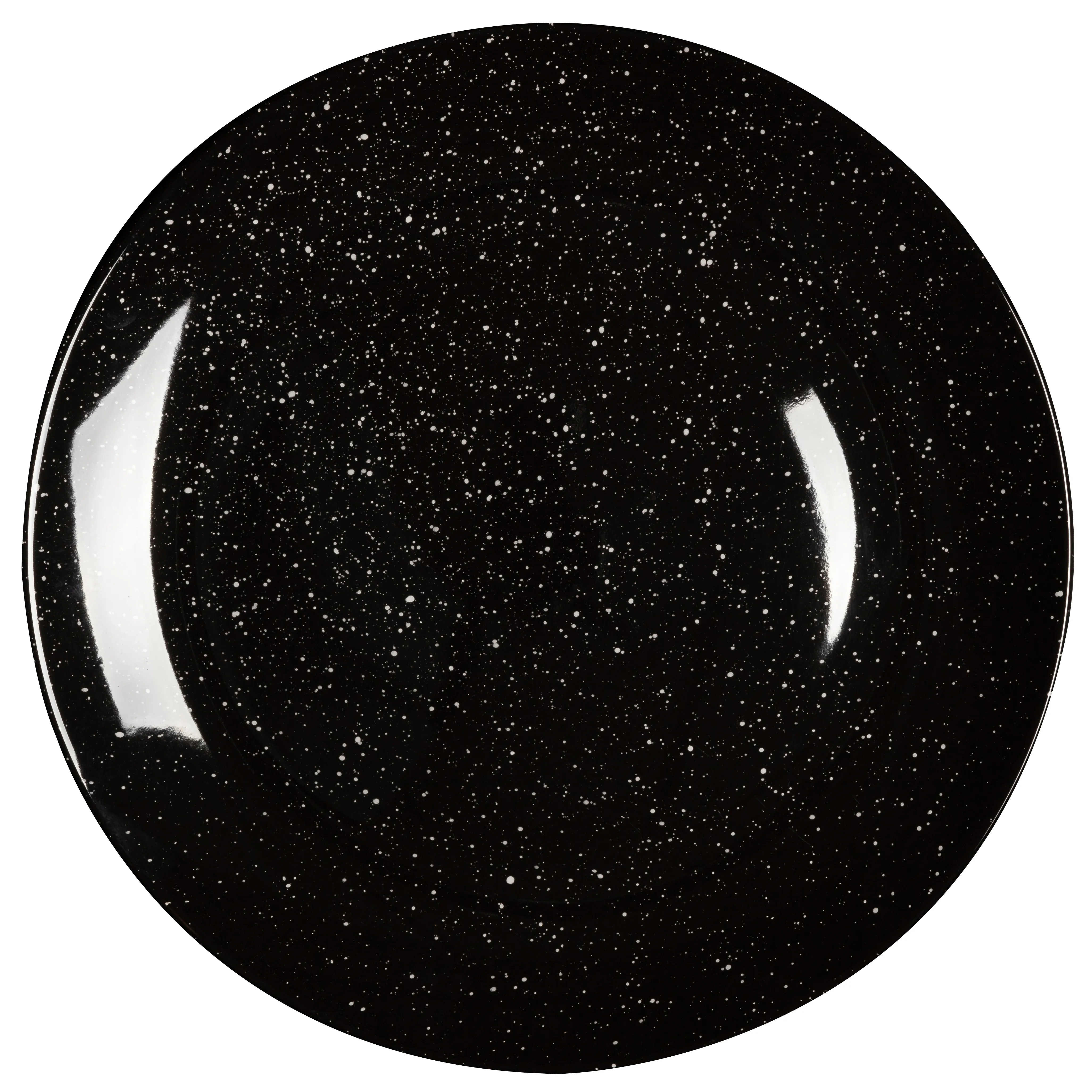 Scandi Living Freckle tallrik Ø26 cm, Svart