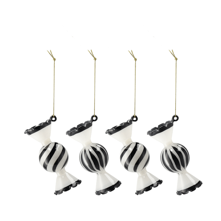 Jolly julgranskula 4-pack - Vit - Scandi Living