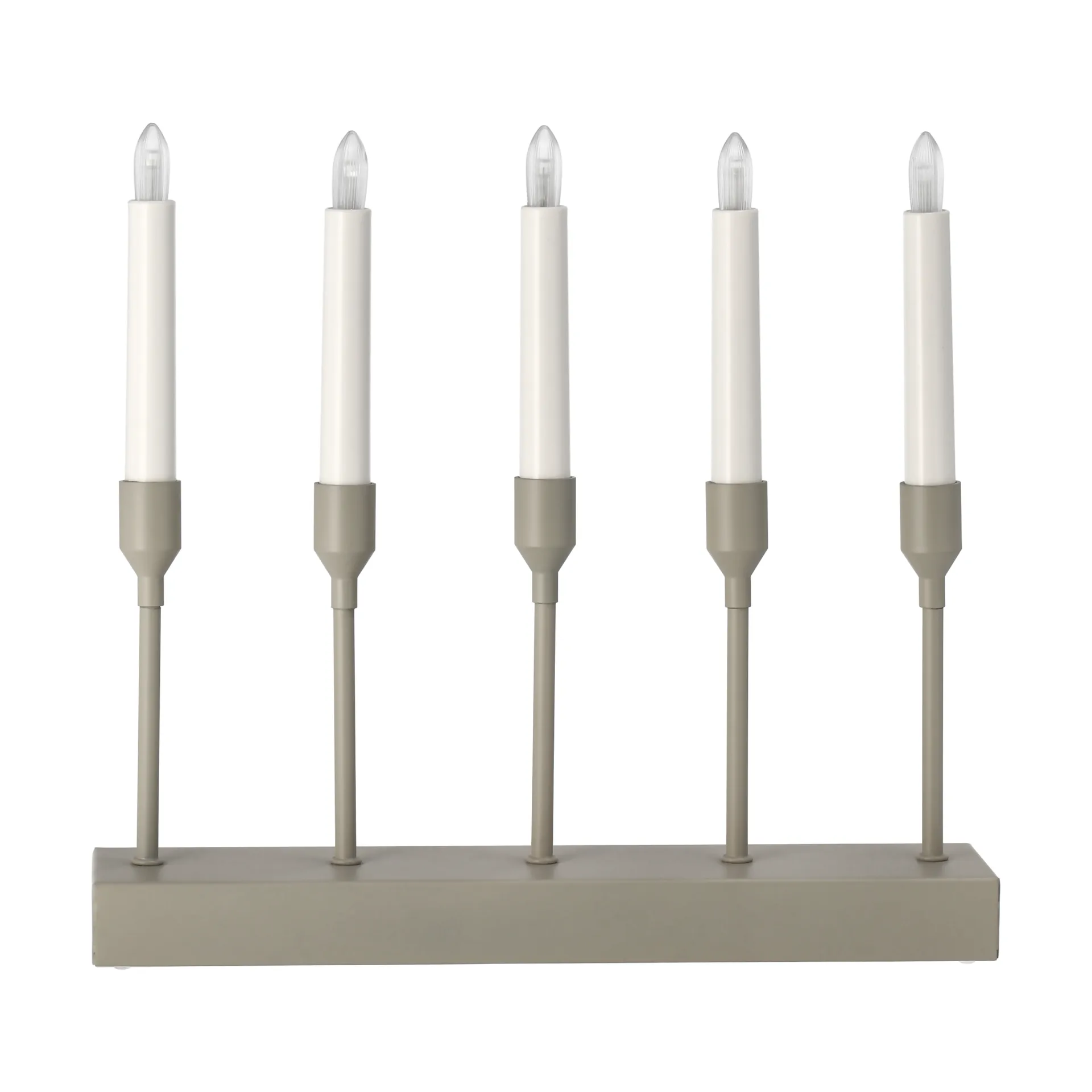 Kindle portabel adventsljusstake 30 cm, Beige Scandi Living