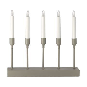 Kindle portabel adventsljusstake 30 cm - Beige - Scandi Living