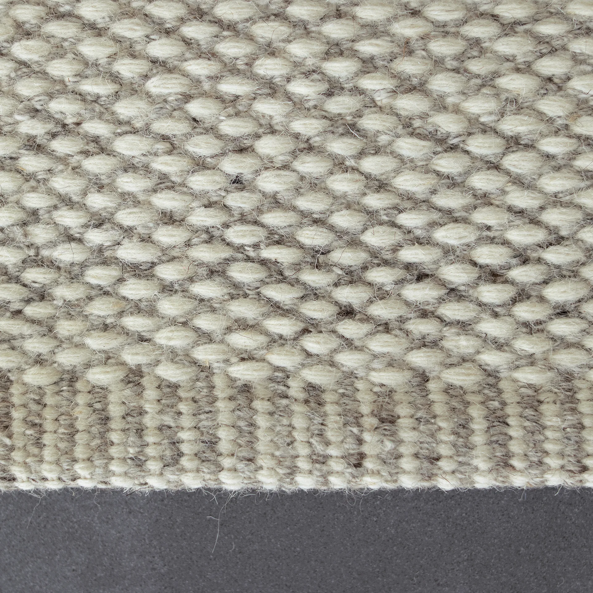 Lea ullmatta naturvit, 170x240 cm Scandi Living