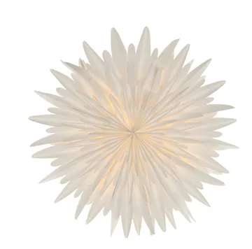 Luna adventsstjärna vit - 80 cm - Scandi Living