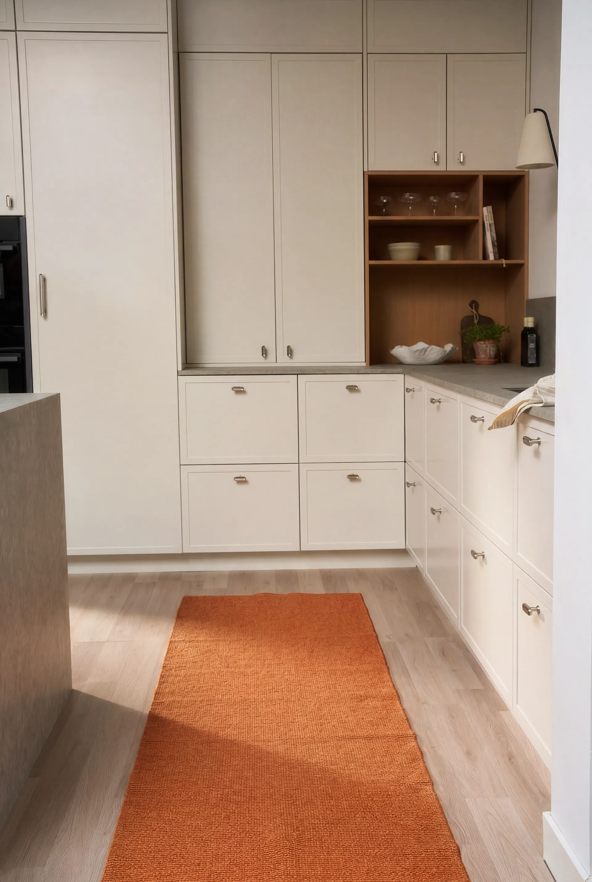 Mellow gångmatta, Rost, 70x250 cm Scandi Living