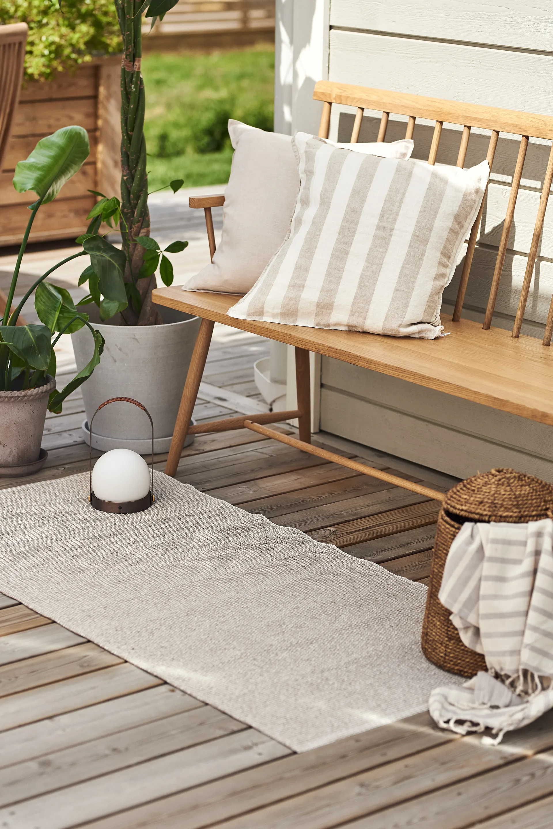 Mellow plastmatta greige, 70x200cm Scandi Living