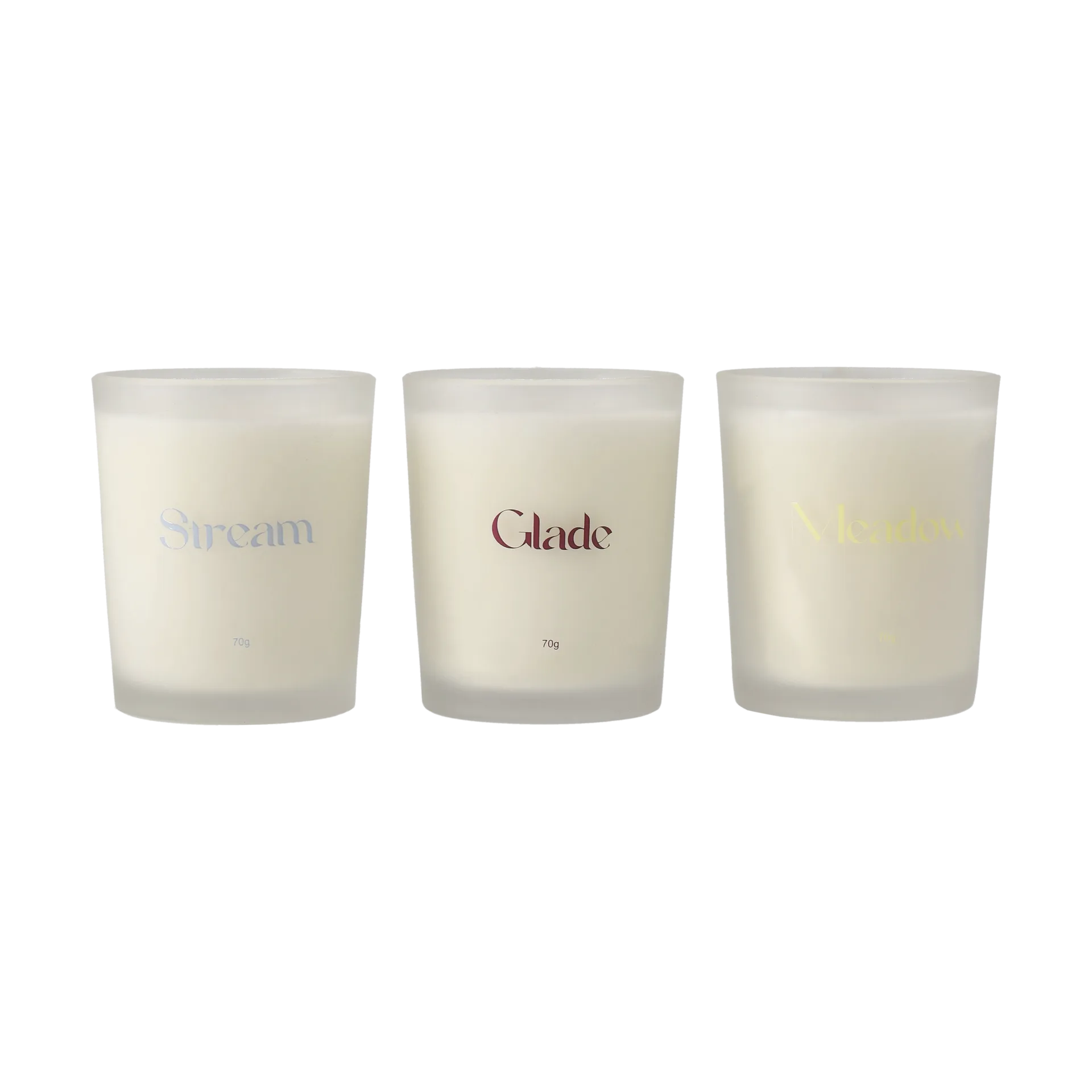 Presentförpackning doftljus 3-pack, 75 g Scandi Living