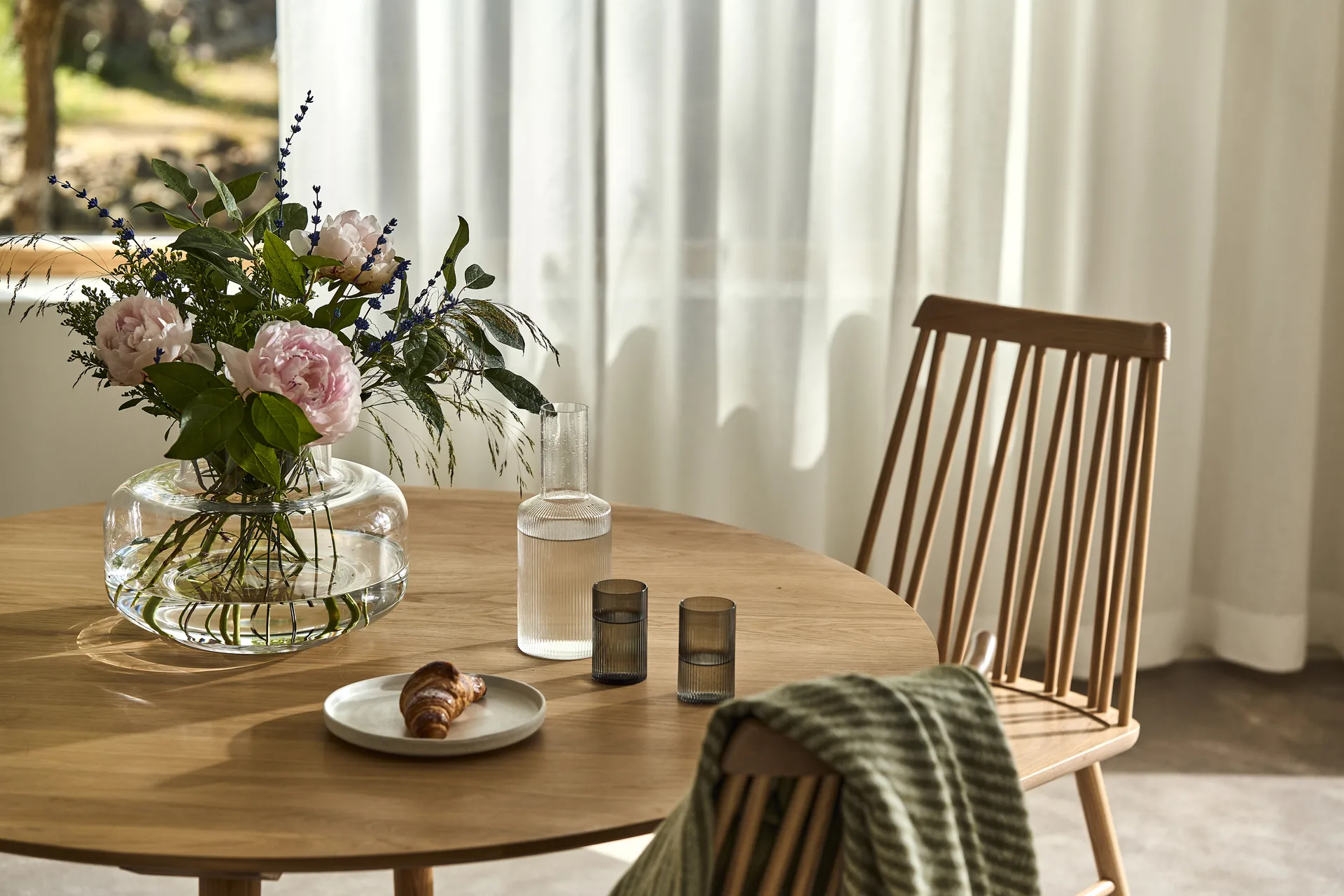 Sandsbro assiett offwhite, Ø20 cm, 4-pack Scandi Living