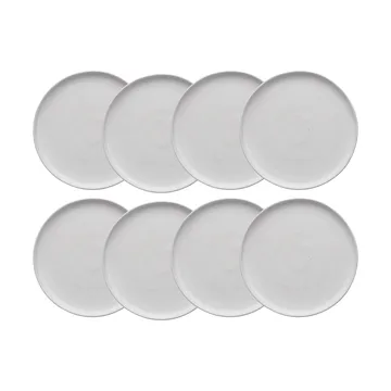 Sandsbro assiett offwhite, Ø20 cm, 8-pack - Scandi Living