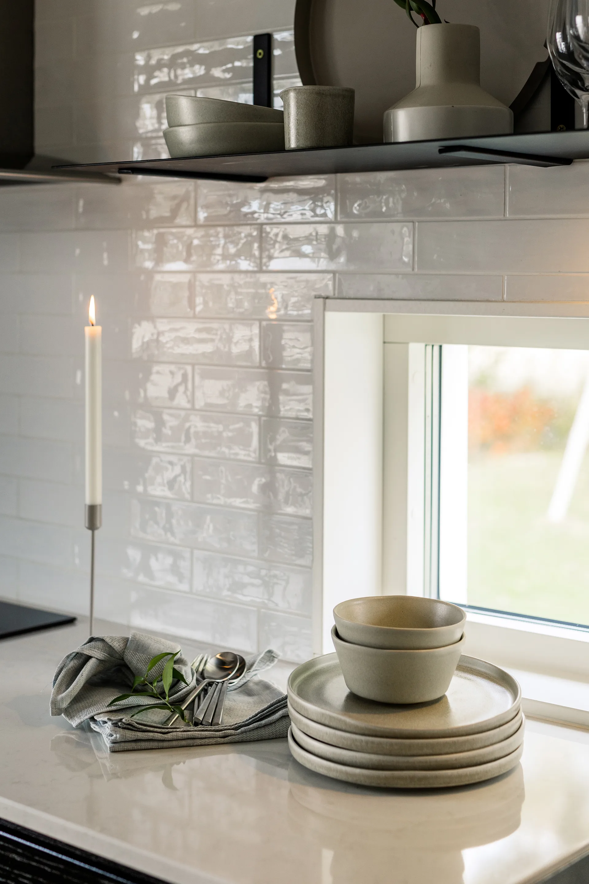 Sandsbro mattallrik, Ljusgrå, Ø26 cm Scandi Living