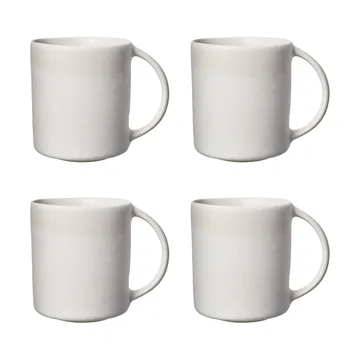 Sandsbro mugg offwhite, 30 cl, 4-pack - Scandi Living