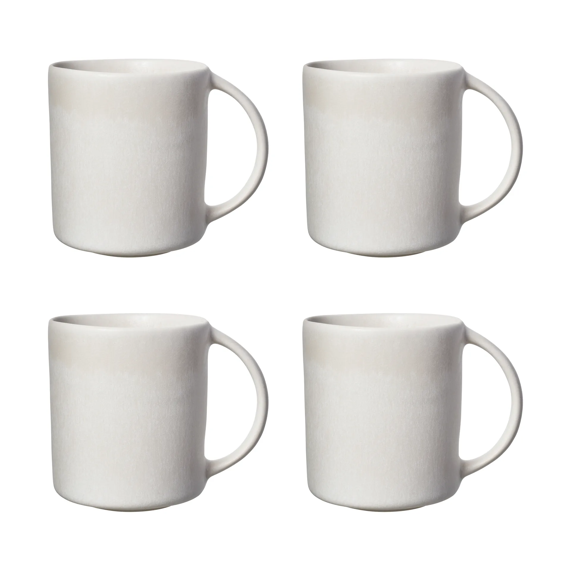 Scandi Living Sandsbro mugg offwhite, 30 cl, 4-pack
