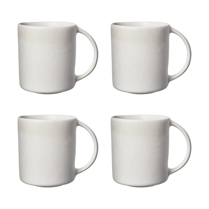 Sandsbro mugg offwhite, 30 cl, 4-pack - Scandi Living