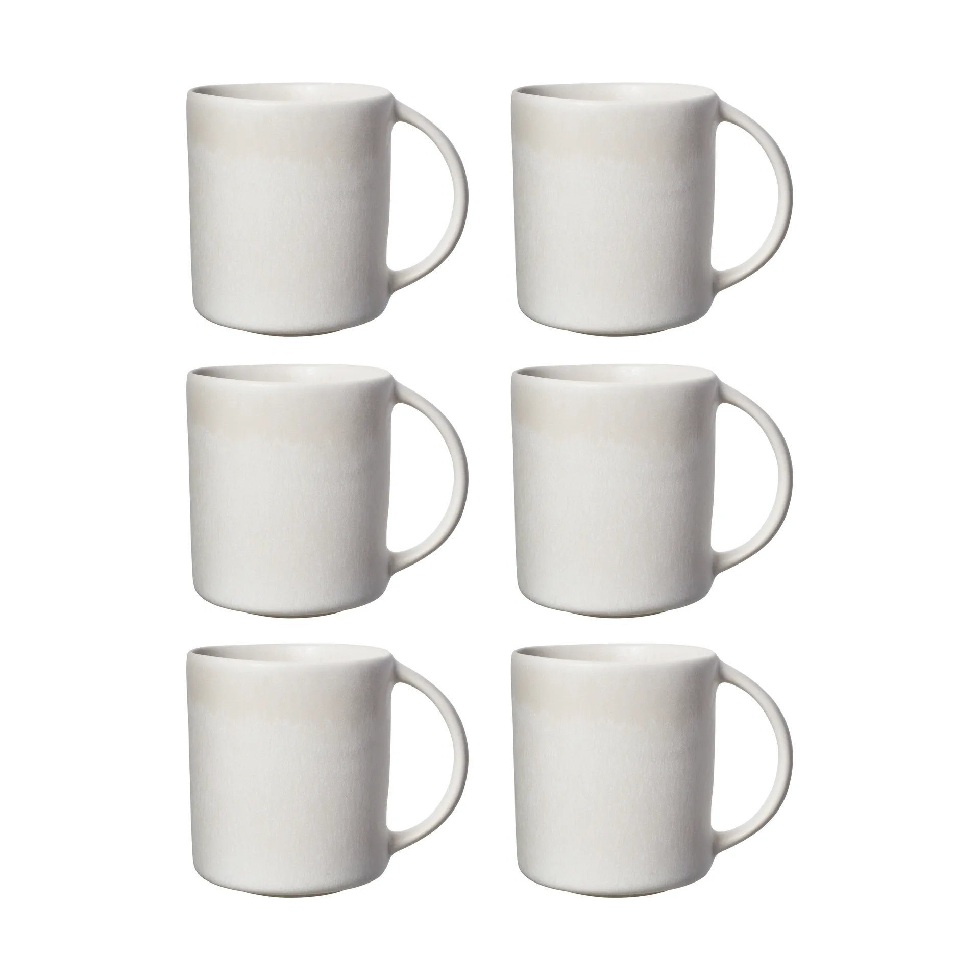 Scandi Living Sandsbro mugg offwhite, 30 cl, 6-pack