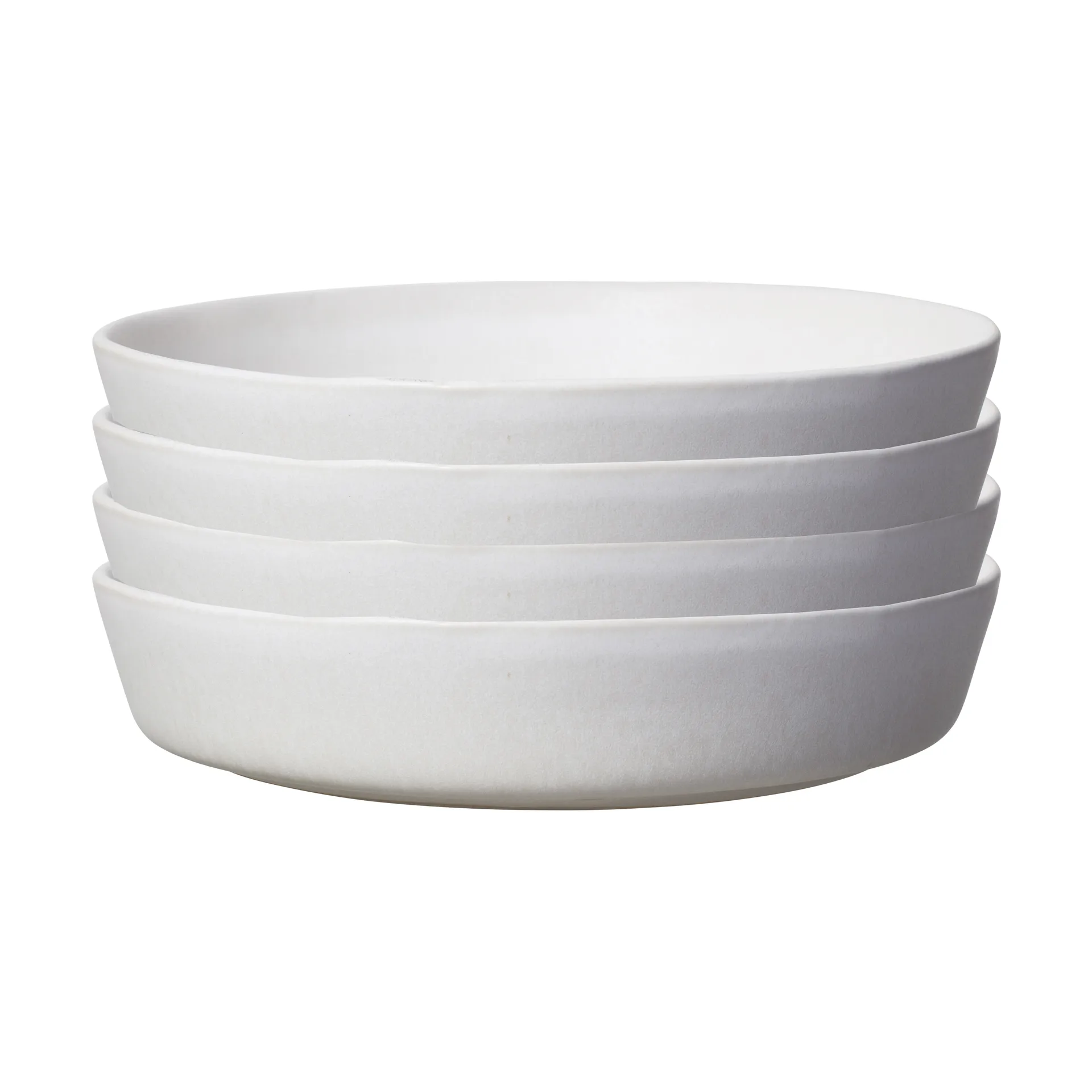 Scandi Living Sandsbro pastatallrik offwhite, &Oslash;23 cm, 4-pack