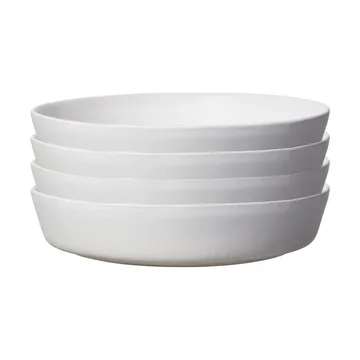 Sandsbro pastatallrik offwhite, Ø23 cm, 4-pack - Scandi Living
