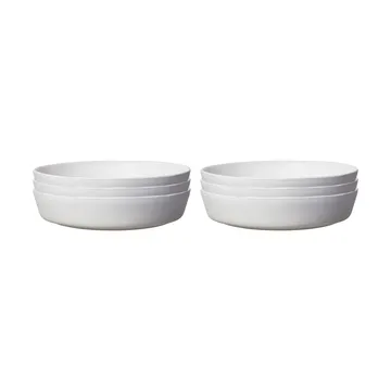 Sandsbro pastatallrik offwhite, Ø23 cm, 6-pack - Scandi Living